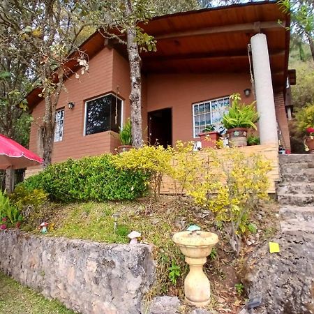 Cabana Con Banera Y Chimeneas En Puesta De Sol El Pacifico Εξωτερικό φωτογραφία