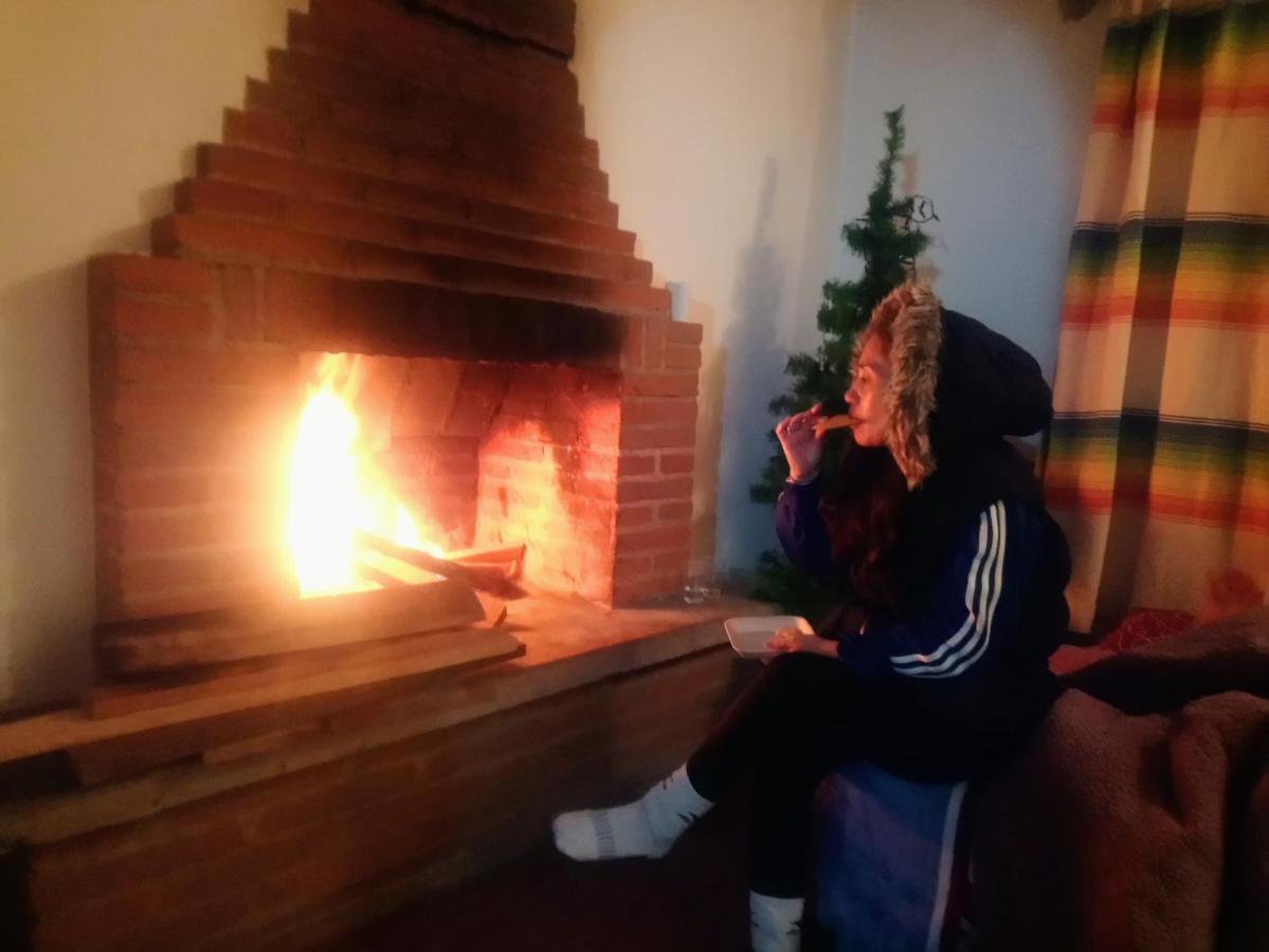 Cabana Con Banera Y Chimeneas En Puesta De Sol El Pacifico Εξωτερικό φωτογραφία