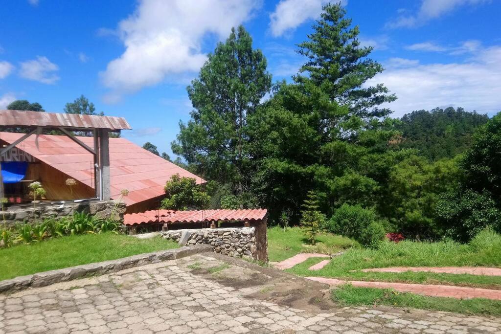 Cabana Con Banera Y Chimeneas En Puesta De Sol El Pacifico Εξωτερικό φωτογραφία