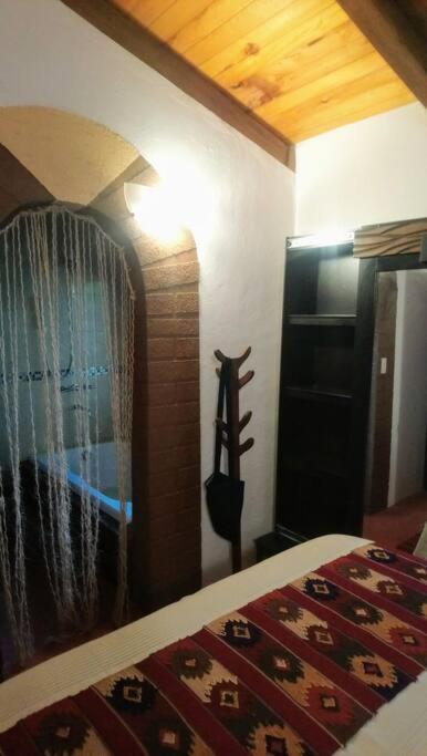 Cabana Con Banera Y Chimeneas En Puesta De Sol El Pacifico Εξωτερικό φωτογραφία