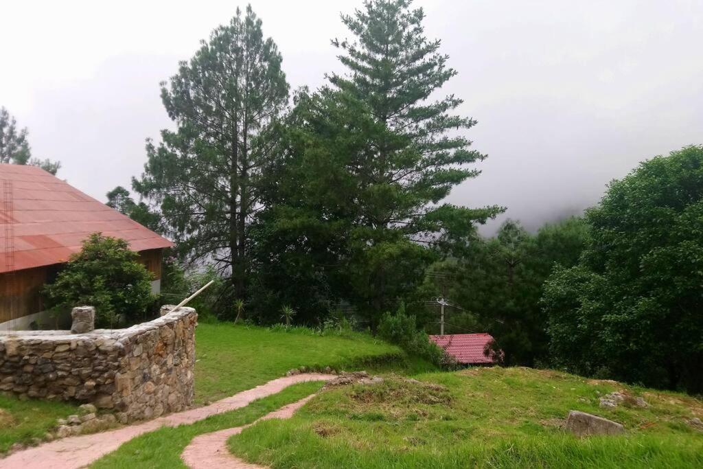 Cabana Con Banera Y Chimeneas En Puesta De Sol El Pacifico Εξωτερικό φωτογραφία