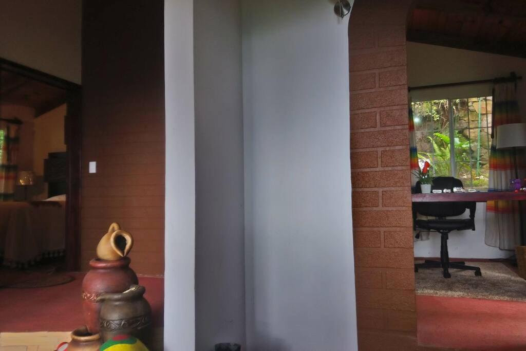 Cabana Con Banera Y Chimeneas En Puesta De Sol El Pacifico Εξωτερικό φωτογραφία
